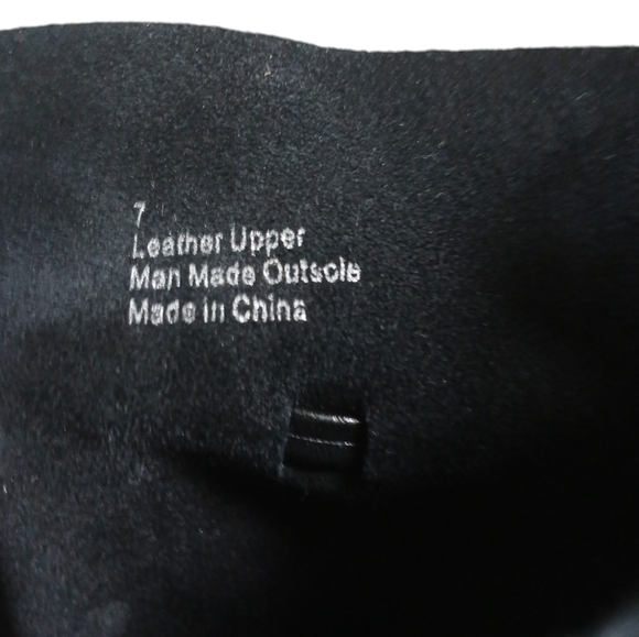 Very Volatile Suede Convertable Tassel Boots in Black Size 7 - Picture 8 of 11